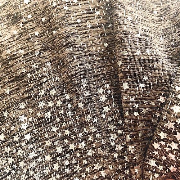 #2485 Soft Long Sleeve Self Belted Ruffled Hem Star Dress - Picture 13 of 16